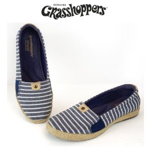 Grasshoppers Slip-on Boat/Deck Shoe, 9.5